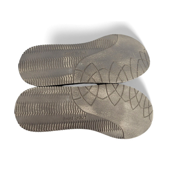 Josef Seibel Sofie 29 Womens Slip-On Flats Metallic‎ Leather Sz 37 Comfort Style - Picture 5 of 6